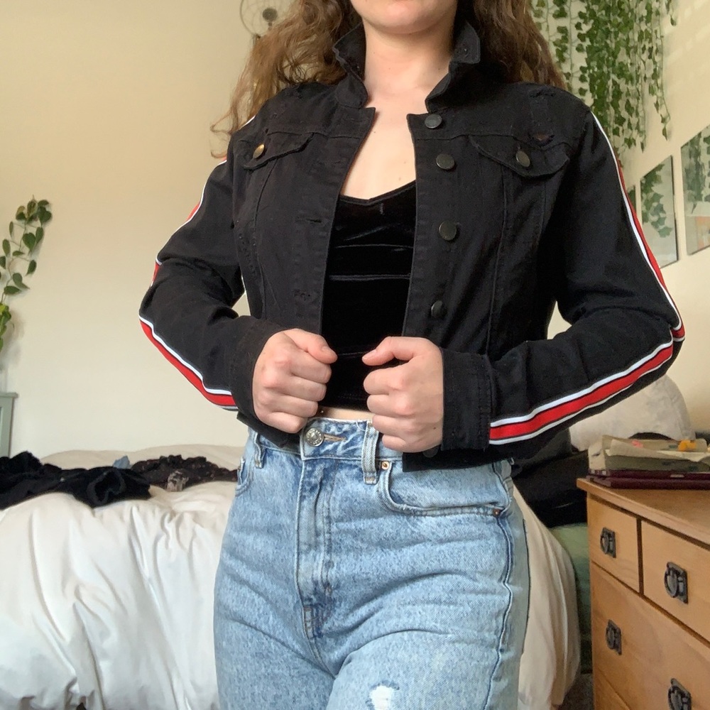 Cropped Jean Jacket